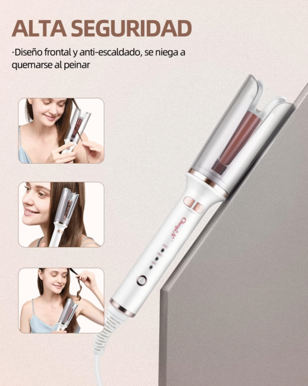 CkeyiN Rizador Automático – Tecnología Inteligente para Rizos Perfectos - Imagen 5