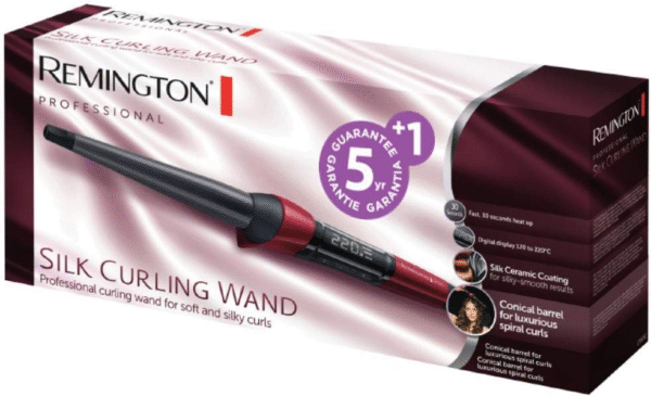 Remington CI96W1 Silk – Rizador Cónico con Cerámica Sedosa - Imagen 2