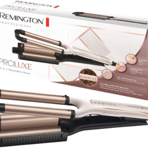 Remington PROluxe 4-in-1 – Ondulador Ajustable con Tecnología OPTIHeat