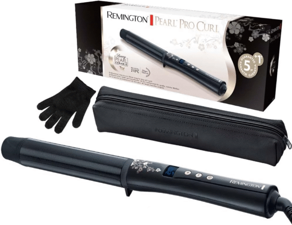 Remington CI9533 Pearl Pro Curl – Rizador de 32 mm con Cerámica y Perlas
