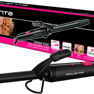 Rowenta CF2133 – Tenacilla Rizadora de 16 mm con Recubrimiento Cerámico